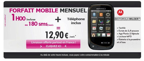 AfoneMobile propose une offre mobile à 12.90€ par mois AfoneMobile propose une offre mobile à 12.90€ par mois