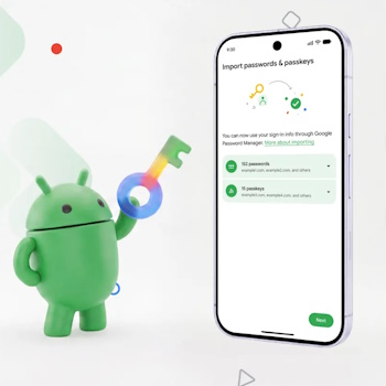 Android rend vos mots de passe et passkeys beaucoup plus faciles � transf�rer