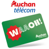 Auchan T�l�com casse les prix de ses forfaits mobiles avec la carte Waaoh!