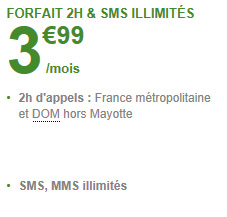 B&YOU lance un forfait 2H & SMS/MMS illimités pour 3,99€ par mois B&YOU lance un forfait 2H & SMS/MMS illimités pour 3,99€ par mois