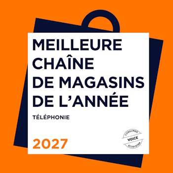 Bouygues Telecom d�croche le titre de Meilleure Cha�ne de Magasins 2027 gr�ce � ses boutiques