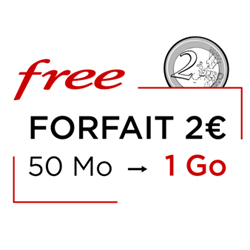 COVID-19 : le forfait 2 chez Free passe  1Go de data jusqu'a fin avril