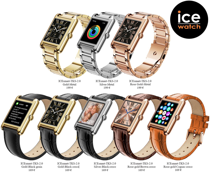 Ice-Watch joue la carte du raffinement avec sa montre connectée TKS 2.0 Ice-Watch joue la carte du raffinement avec sa montre connectée TKS 2.0