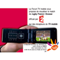 Le match de Rugby France/Ecosse fut présenté en TV Mobile Le match de Rugby France/Ecosse fut présenté en TV Mobile