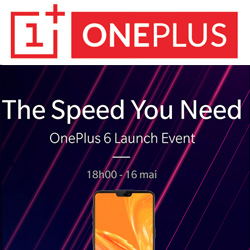 Le OnePlus 6 sera dévoilé à Londres le 16 mai 2018