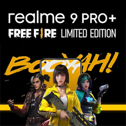 Le realme 9 Pro+ se dote d'une version Edition Limite Free Fire