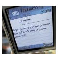 Le terme Texto n'appartient plus à SFR