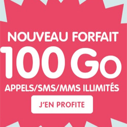 NRJ Mobile : Forfait 100 Go � 9,99 �