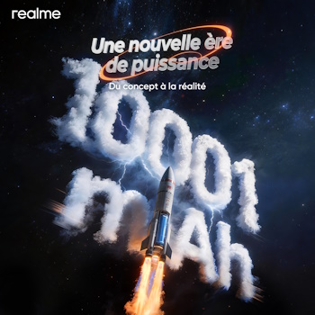 realme passe du concept à la réalité avec un smartphone à batterie géante de 10 001 mAh realme passe du concept à la réalité avec un smartphone à batterie géante de 10 001 mAh
