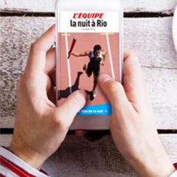 SFR offre � ses abonn�s mobile l'�dition sp�ciale de L'�quipe " La Nuit � Rio "