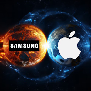 Smartphones haut de gamme :  Apple et Samsung captent 84 % du march� mondial