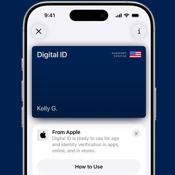 Voyager avec son iPhone plut�t qu'un passeport : Apple d�ploie Digital ID dans les a�roports am�ricains