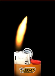 My BIC lighter :